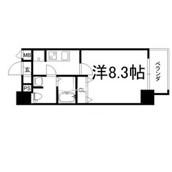 アドバンス大阪城エストレージャの物件間取画像